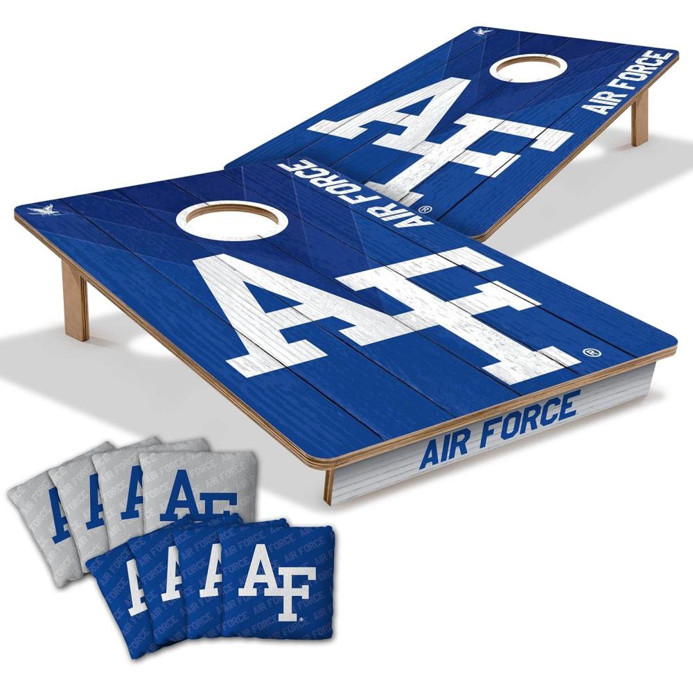 image:imageYouTheFan NCAA 2 x 3 Wood Cornhole Game with Logo BagsAir Force Academy