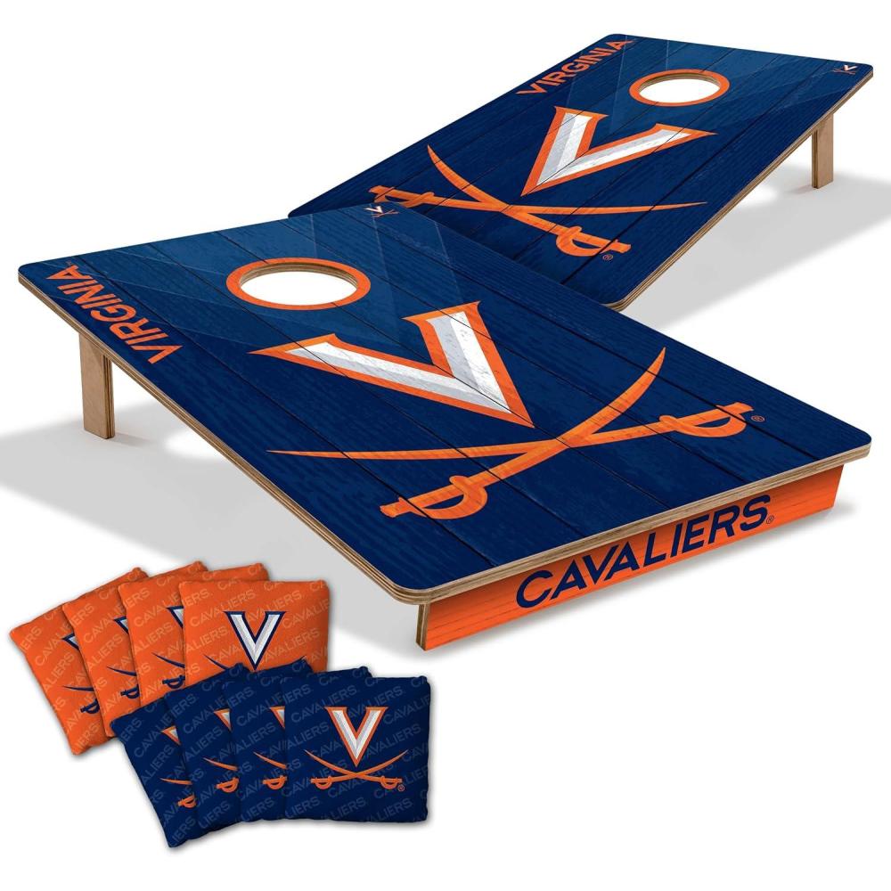 image:imageYouTheFan NCAA 2 x 3 Wood Cornhole Game with Logo BagsVirginia Cavaliers