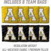 YouTheFan NCAA 2’ x 3’ Wood Cornhole Game with Logo Bags(Appalachian State Mountaineers)