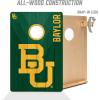YouTheFan NCAA 2’ x 3’ Wood Cornhole Game with Logo Bags(Baylor Bears)