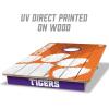 YouTheFan NCAA 2’ x 3’ Wood Cornhole Game with Logo Bags(Clemson Tigers)