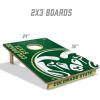 YouTheFan NCAA 2’ x 3’ Wood Cornhole Game with Logo Bags(Colorado State Rams)