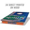 YouTheFan NCAA 2’ x 3’ Wood Cornhole Game with Logo Bags(Florida Gators)