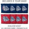 YouTheFan NCAA 2’ x 3’ Wood Cornhole Game with Logo Bags(Gonzaga Bulldogs)