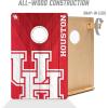 YouTheFan NCAA 2’ x 3’ Wood Cornhole Game with Logo Bags(Houston Cougars)