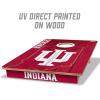 YouTheFan NCAA 2’ x 3’ Wood Cornhole Game with Logo Bags(Indiana Hoosiers)