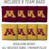YouTheFan NCAA 2’ x 3’ Wood Cornhole Game with Logo Bags(Minnesota Golden Gophers)
