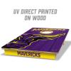 YouTheFan NCAA 2’ x 3’ Wood Cornhole Game with Logo Bags(Minnesota State Mavericks)