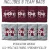 YouTheFan NCAA 2’ x 3’ Wood Cornhole Game with Logo Bags(Mississippi State Bulldogs)