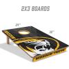 YouTheFan NCAA 2’ x 3’ Wood Cornhole Game with Logo Bags(Missouri Tigers)