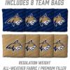 YouTheFan NCAA 2’ x 3’ Wood Cornhole Game with Logo Bags(Montana State Bobcats)
