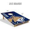 YouTheFan NCAA 2’ x 3’ Wood Cornhole Game with Logo Bags(Montana State Bobcats)