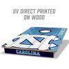 YouTheFan NCAA 2’ x 3’ Wood Cornhole Game with Logo Bags(North Carolina Tar Heels)
