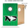 YouTheFan NCAA 2’ x 3’ Wood Cornhole Game with Logo Bags(North Dakota Fighting Hawk)