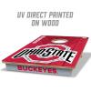 YouTheFan NCAA 2’ x 3’ Wood Cornhole Game with Logo Bags(Ohio State Buckeyes)