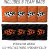 YouTheFan NCAA 2’ x 3’ Wood Cornhole Game with Logo Bags(Oklahoma State Cowboys)
