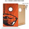 YouTheFan NCAA 2’ x 3’ Wood Cornhole Game with Logo Bags(Oregon State Beavers)