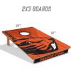 YouTheFan NCAA 2’ x 3’ Wood Cornhole Game with Logo Bags(Oregon State Beavers)