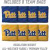 YouTheFan NCAA 2’ x 3’ Wood Cornhole Game with Logo Bags(Pittsburgh Panthers)
