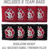 YouTheFan NCAA 2’ x 3’ Wood Cornhole Game with Logo Bags(South Dakota Coyotes)