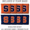 YouTheFan NCAA 2’ x 3’ Wood Cornhole Game with Logo Bags(Syracuse Orange)