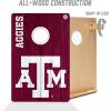 YouTheFan NCAA 2’ x 3’ Wood Cornhole Game with Logo Bags(Texas A&M Aggies)