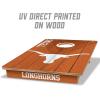 YouTheFan NCAA 2’ x 3’ Wood Cornhole Game with Logo Bags(Texas Longhorns)