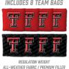 YouTheFan NCAA 2’ x 3’ Wood Cornhole Game with Logo Bags(Texas Tech Red Raiders)