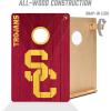YouTheFan NCAA 2’ x 3’ Wood Cornhole Game with Logo Bags(USC Trojans)