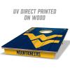 YouTheFan NCAA 2’ x 3’ Wood Cornhole Game with Logo Bags(West Virginia Mountaineers)