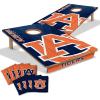YouTheFan NCAA 2’ x 3’ Wood Cornhole Game with Logo Bags(Auburn Tigers)