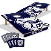 YouTheFan NCAA 2’ x 3’ Wood Cornhole Game with Logo Bags(Butler Bulldogs)