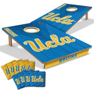 YouTheFan NCAA 2’ x 3’ Wood Cornhole Game with Logo Bags(UCLA Bruins)