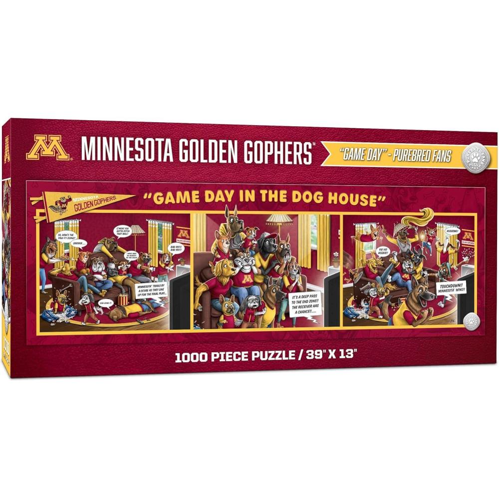image:imageYouTheFan NCAA Game Day in The Dog House 1000pc PuzzleMinnesota Golden Gophers