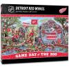 YouTheFan NHL Game Day at The Zoo 500pc Puzzle(Detroit Red Wings)