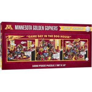 YouTheFan NCAA Game Day in The Dog House – 1000pc Puzzle(Minnesota Golden Gophers)