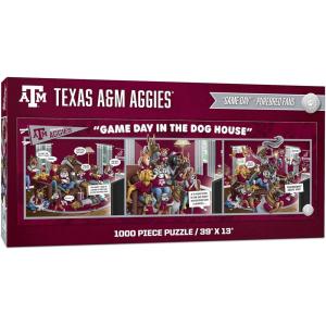 YouTheFan NCAA Game Day in The Dog House – 1000pc Puzzle(Texas A&M Aggies)