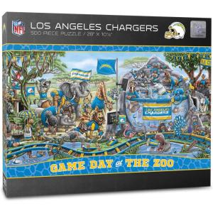 YouTheFan NFL Game Day at The Zoo 500pc Puzzle(Los Angeles Chargers)