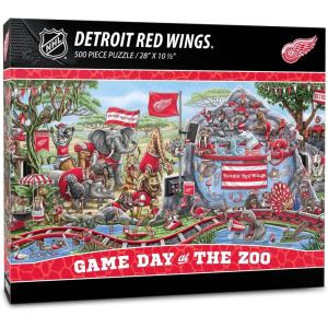 YouTheFan NHL Game Day at The Zoo 500pc Puzzle(Detroit Red Wings)