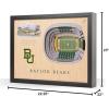 YouTheFan NCAA Baylor Bears 25-Layer StadiumViews Lighted End Table – McLane Stadium