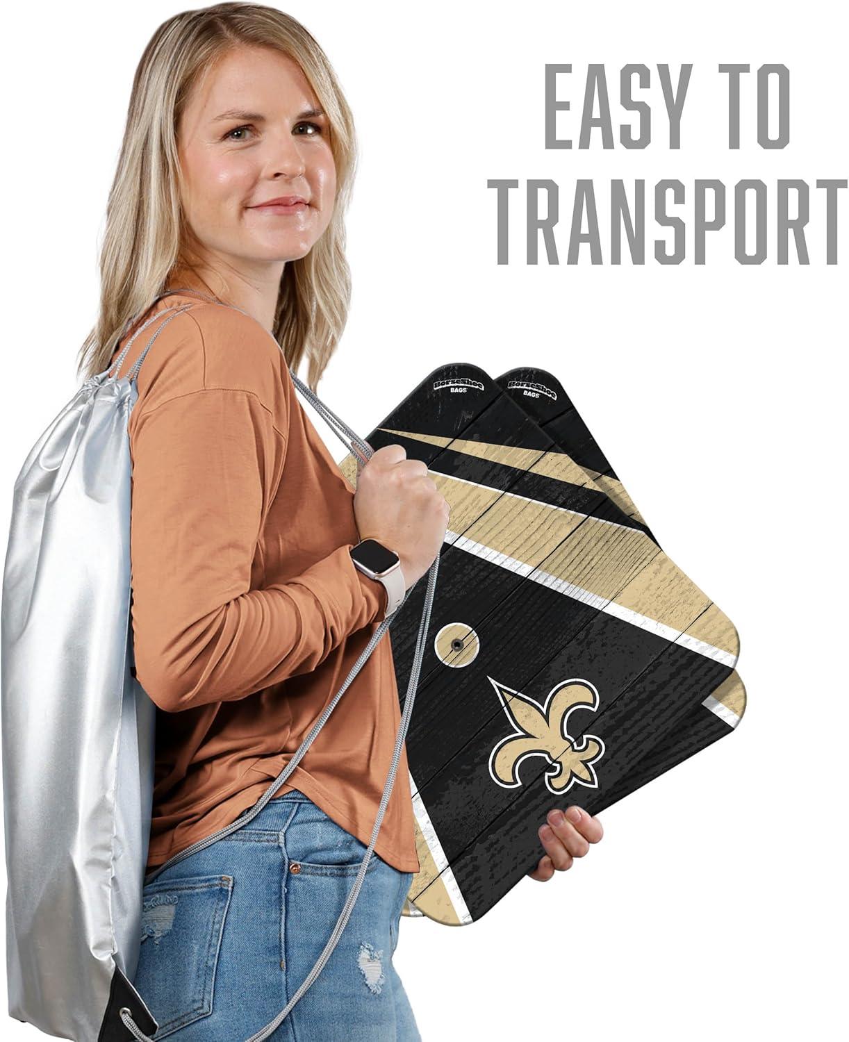 image:imageYouTheFan NFL Horseshoe Bags GameNew Orleans Saints