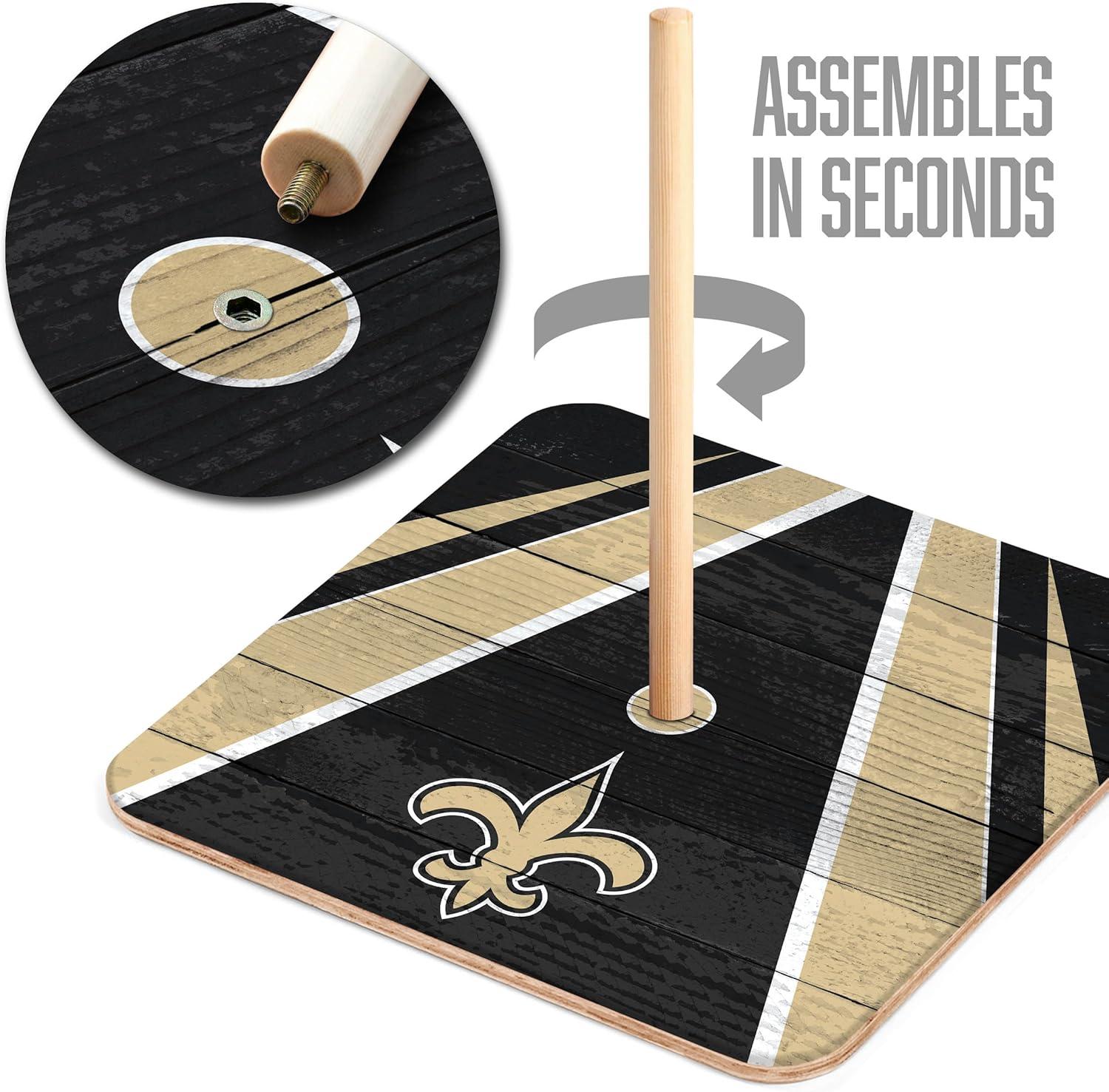 image:imageYouTheFan NFL Horseshoe Bags GameNew Orleans Saints