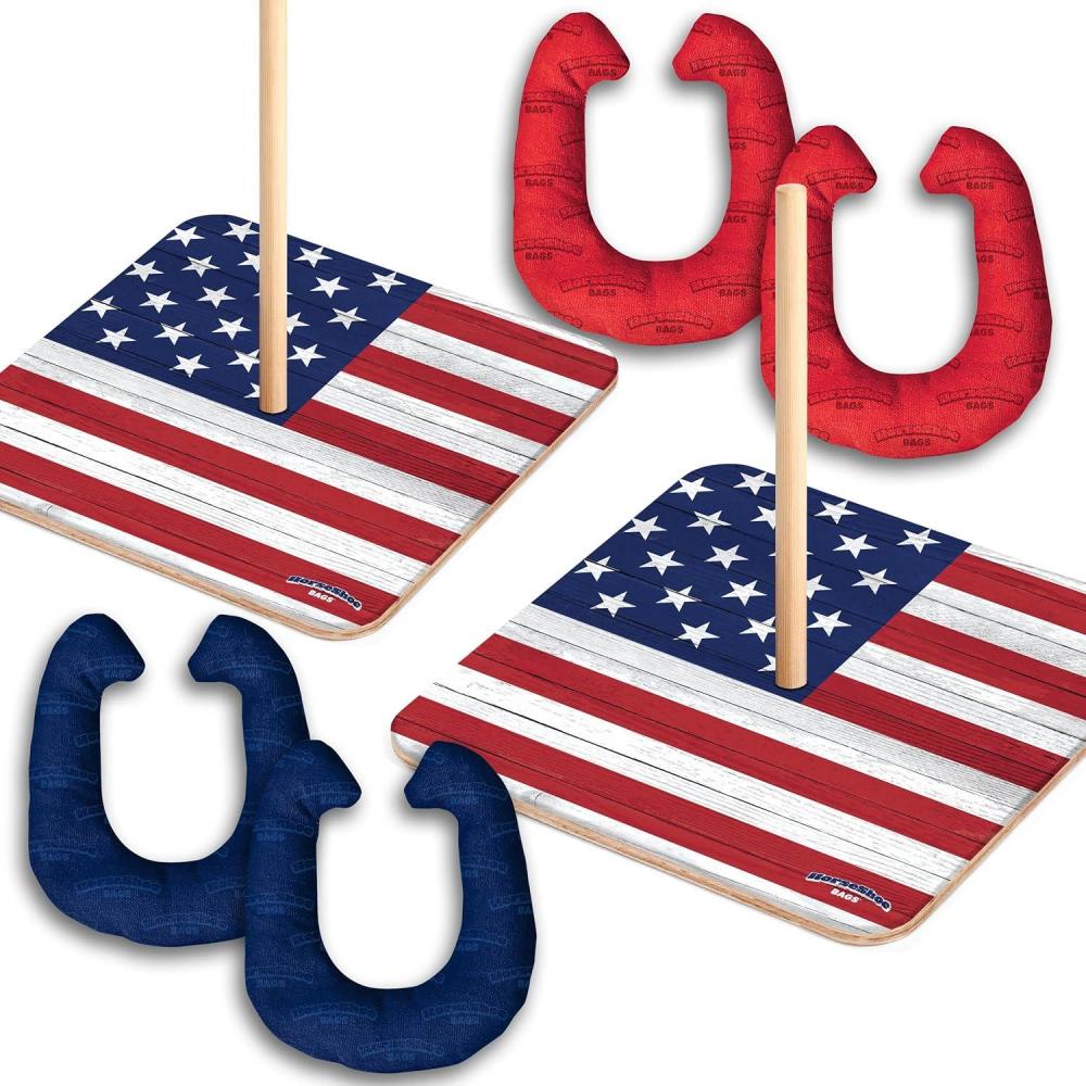 image:imageYouTheFan Horseshoe Bags GameStars Stripes