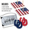 YouTheFan Horseshoe Bags Game(Stars & Stripes)