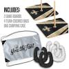 YouTheFan NFL Horseshoe Bags Game(New Orleans Saints)