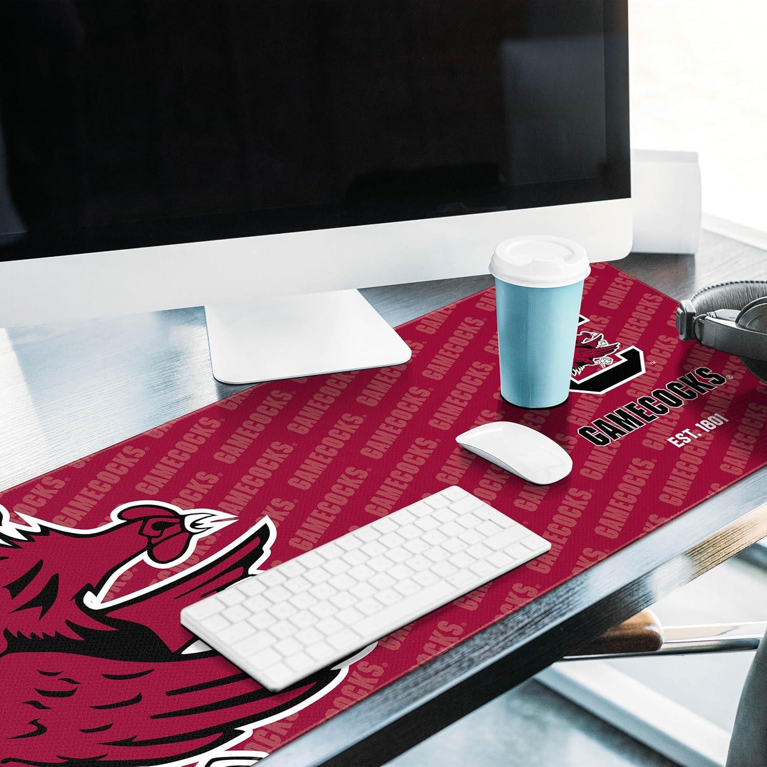 image:imageYouTheFan NCAA South Carolina Gamecocks Logo Series Desk Pad SMU