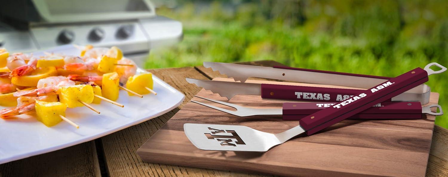 image:imageYouTheFan NCAA Spirit Series 3pc BBQ SetTexas AM Aggies