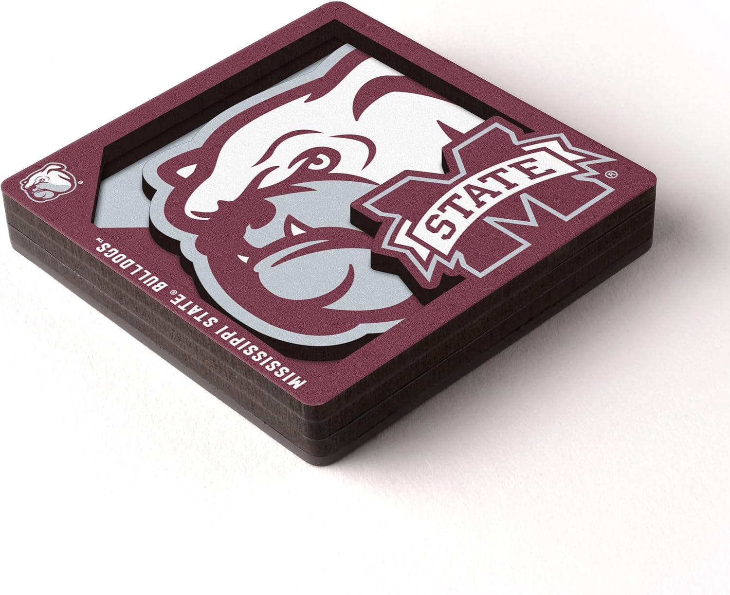 image:imageYouTheFan NCAA 3D Logo Series MagnetMississippi State Bulldogs