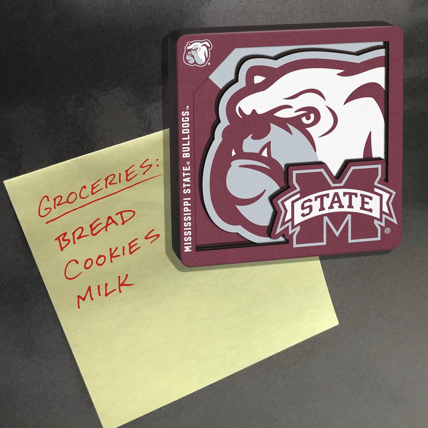 image:imageYouTheFan NCAA 3D Logo Series MagnetMississippi State Bulldogs