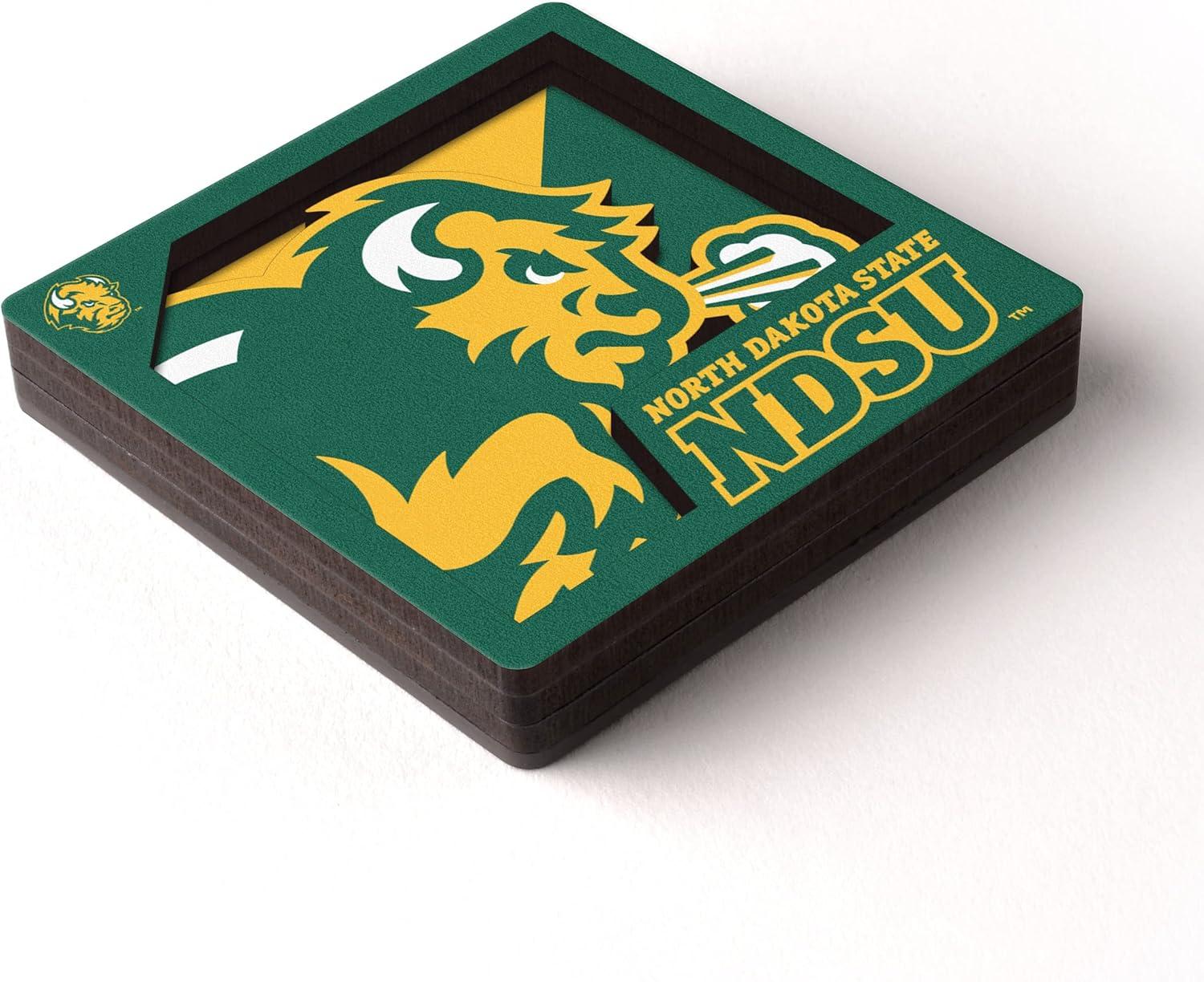 image:imageYouTheFan NCAA 3D Logo Series MagnetNorth Dakota State Bison